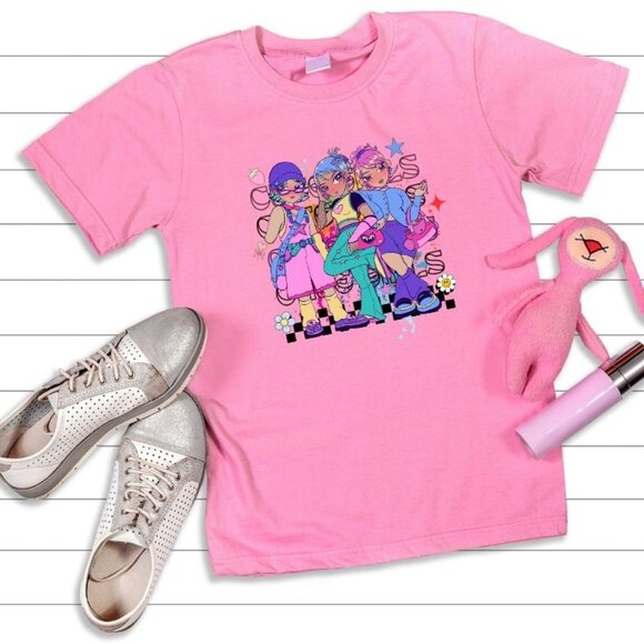 Girls Anime designs T Shirts - Picture 4 of 4